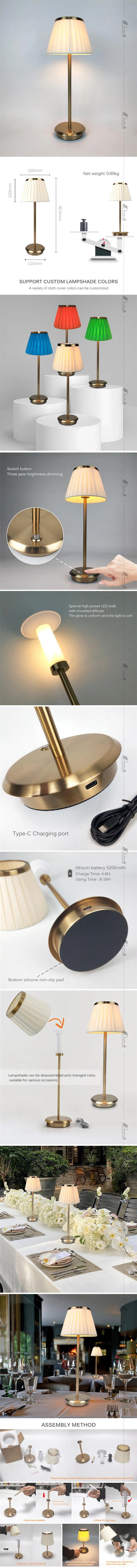 gold table lamp with battery for hotel 13 gold table lamp with battery for hotel 13
