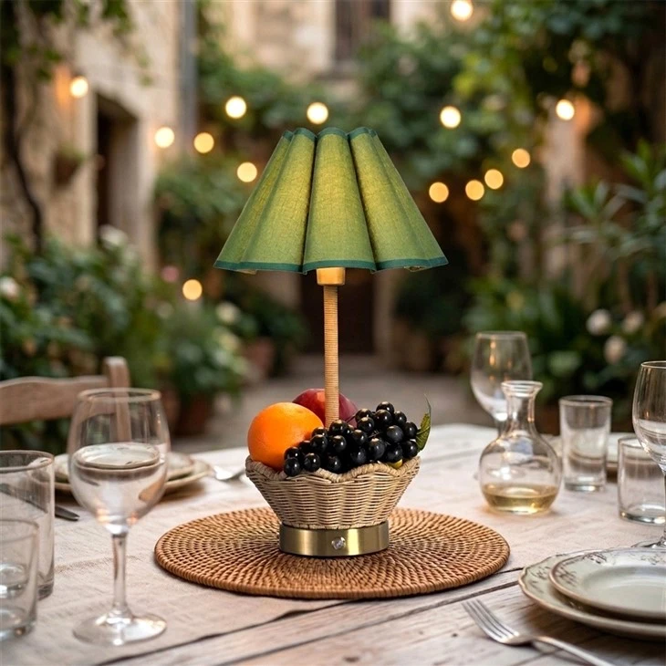 Natural Rattan Rechargeable Led Cordless Table Lamp best