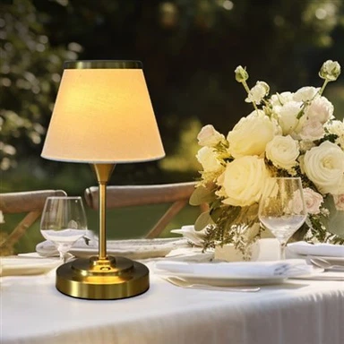 Rechageable Lamps With Replaceable Shade