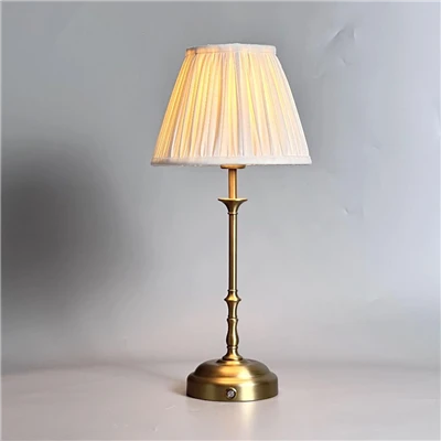 Brass Rechargeable Table Lamp