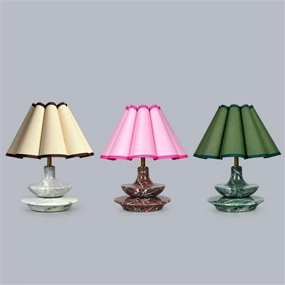 Marble Touch Rechargeable Table Lamp For Decorating Bar