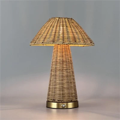 Rattan Cordless Table Lamp Private Design
