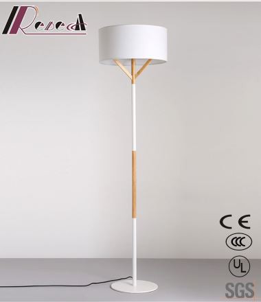 Modern Wooden White Unuaual Reading Floor Lamps with Living Room